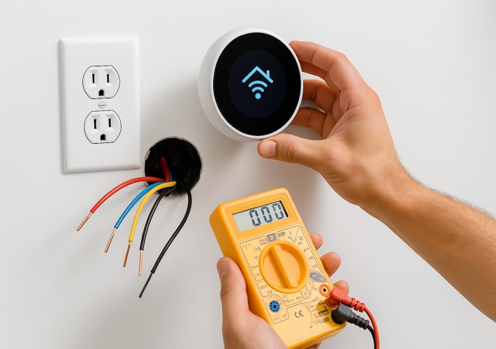 Smart home device installation - photo