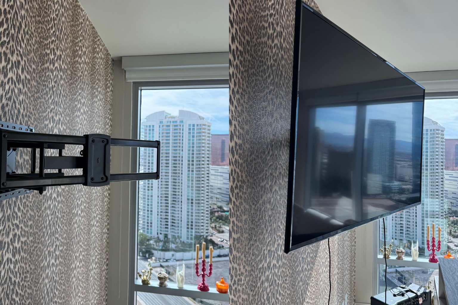 Mounting TVs - photo